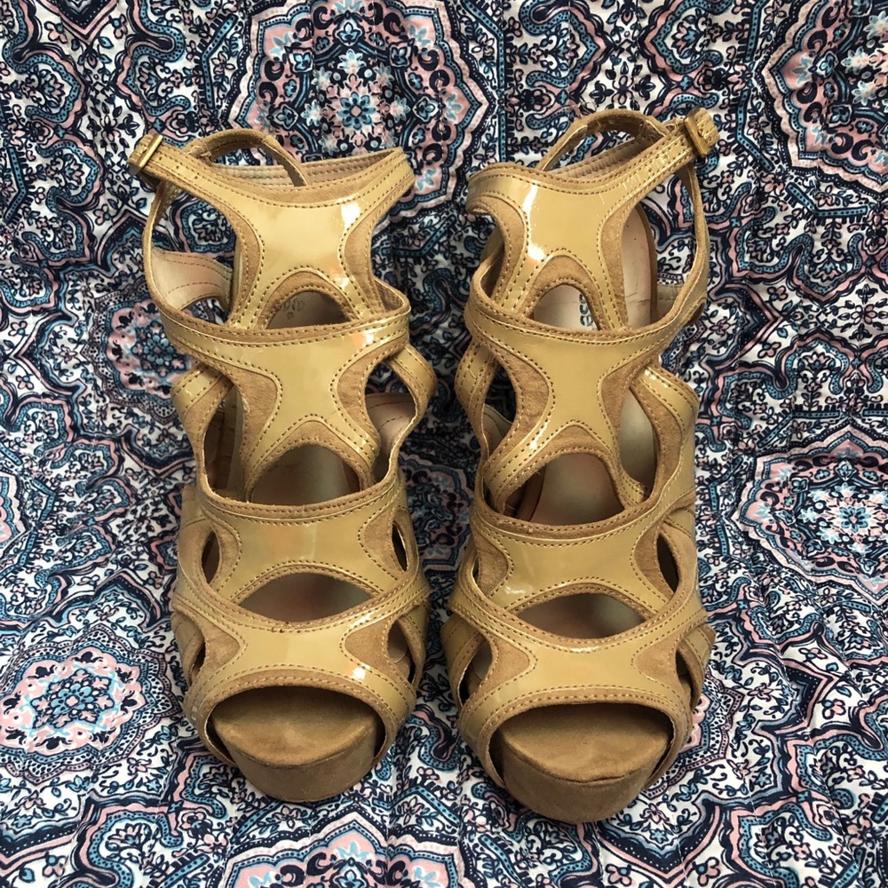 Brown heels